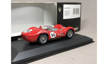 Maserati TIPO 61 Caroll Shelby 1960 Minichamps 1:43, масштабная модель, 1/43