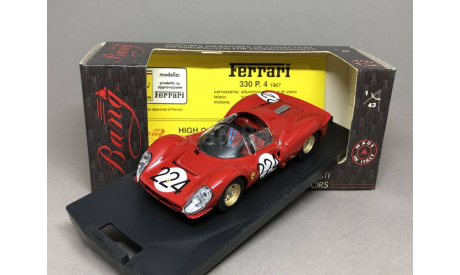 Ferrari 330 P4s Targa Florio 1967 BANG 1:43, масштабная модель, scale43