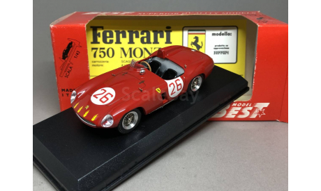 FERRARI 750 Monza Sebring 1955 De Portago Best Model 1:43, масштабная модель, scale43