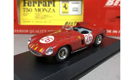FERRARI 750 Monza Sebring 1955 De Portago Best Model 1:43, масштабная модель, scale43
