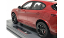 Alfa Romeo Stelvio QV 510hp 2016 1:18, масштабная модель, BBR Models, 1/18