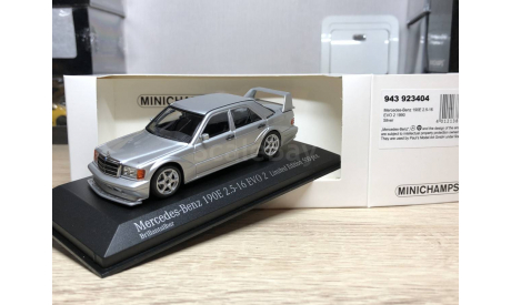 Mercedes-Benz 190E 2.5-16 EVO2 1990 lim.500 Minichamps 1:43, масштабная модель, scale43