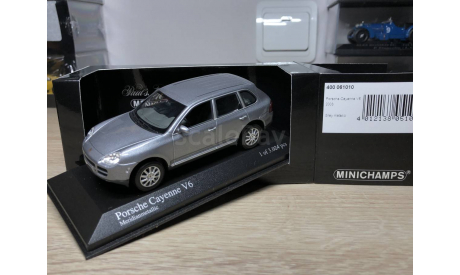 Porsche Cayenne V6 2003 Minichamps 1:43, масштабная модель, scale43