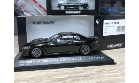 Maserati Gran Turismo MC Gt4 2010 Minichamps 1:43, масштабная модель, scale43