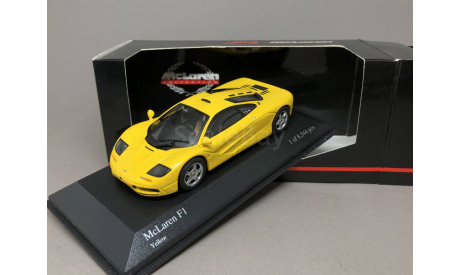 McLaren F1 Minichamps 1:43, масштабная модель, scale43