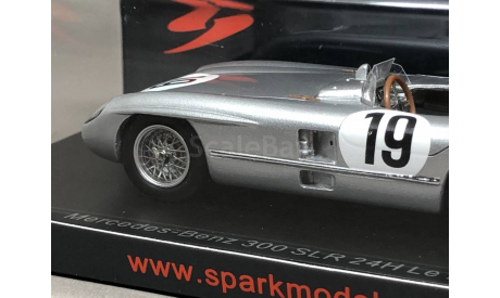 Mercedes-Benz 300SLR LeMans 1955 #19 Spark 1:43, масштабная модель, scale43