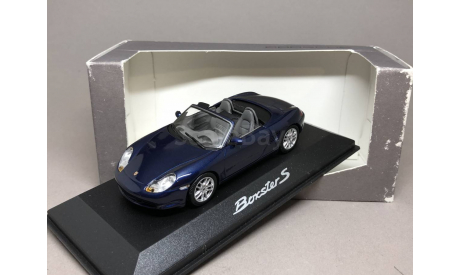 Porsche Boxter S Cabrio Minichamps 1:43, масштабная модель, scale43