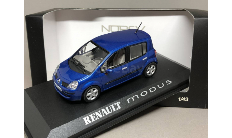 Renault Modus Blau 2006 Norev 1:43, масштабная модель, scale43