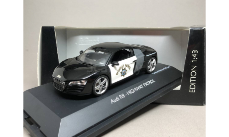 AUDI R8 Highway Patrol Schuco 1:43, масштабная модель, scale43