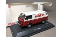 Volkswager T3a Box Schuco 1:43, масштабная модель, scale43, Volkswagen