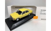 Mercedes-Benz 230E W123 1982 Yellow Minichamps 1:43, масштабная модель, scale43