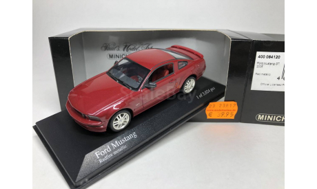 Ford Mustang GT 2005 Minichamps 1:43, масштабная модель, scale43