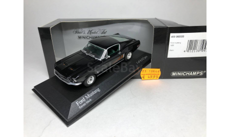 Ford Mustang 1968 Minichamps 1:43, масштабная модель, scale43