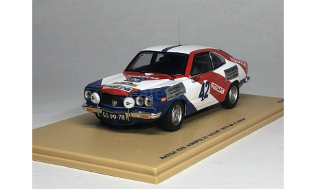 Mazda RX3 Acroolis Rallye 1978 Gr.A winner Bizarre 1:43, масштабная модель, scale43