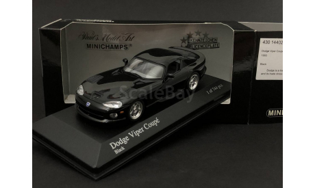 Dodhe Viper Coupe  1:43 Minichamps, масштабная модель, scale43, Dodge