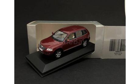 Volkswagen Toureg MK1 1:43 Minichamps, масштабная модель, scale43