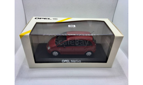 Opel Meriva Year 2003 red 1:43 Minichamps, масштабная модель, scale43