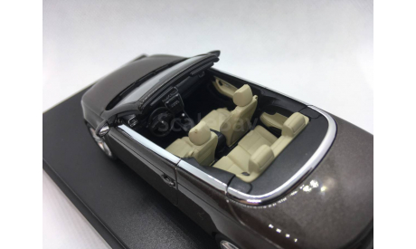 Volkswagen VW Eos 2011 black oak metallic 1:43 Kyosho, масштабная модель, scale43