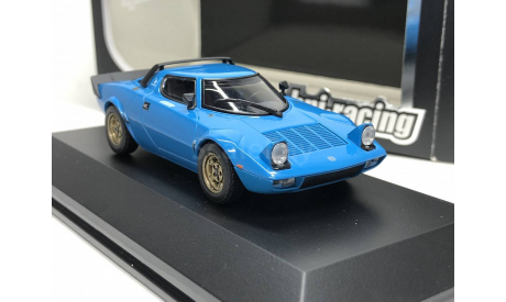 Lancia Stratos HF Stradale Light Blue HPI Racing  1:43, масштабная модель, scale43