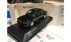 BMW E30 1989 Black Minichamps 1:43