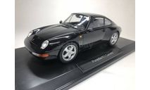 Porsche 911 (993) Carrera Coupe 1993 blackmetallic Limited Edition 1500 pcs. NOREV 1:18, масштабная модель, scale18