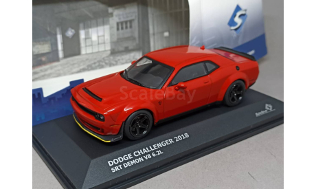 DODGE CHALLENGER DEMON TORRED 2018 Solido 1:43, масштабная модель, scale43