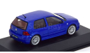 Volkswagen VW Golf 4 R32 blaumetallic Solido 1:43, масштабная модель, scale43