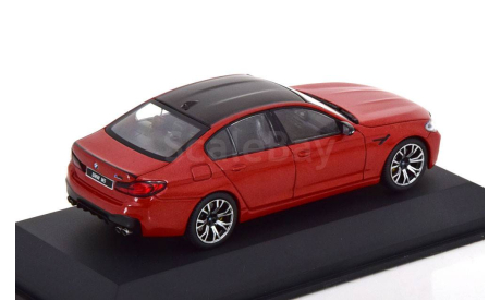 BMW M5 F90 Competition rotmetallic Solido 1:43, масштабная модель, scale43