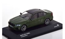BMW M5 F90 Competition dunkelgrün-metallic Solido 1:43, масштабная модель, scale43
