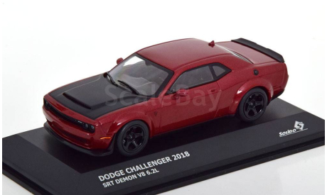 Dodge Challenger SRT V8 6.2L Demon Solido 1:43, масштабная модель, scale43