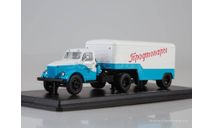 Горький-51П с полуприцепом ПАЗ-744, масштабная модель, 1:43, 1/43, Start Scale Models (SSM), ГАЗ