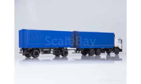 МАЗ-6303 с прицепом МАЗ-83781 Start Scale Models (SSM), масштабная модель, 1:43, 1/43