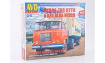 Сборная модель Skoda 706 RTTN с п/п Alka N12CH, сборная модель автомобиля, scale43, AVD Models, Skoda 706 RTTN / Alka N12CH