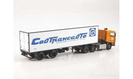 Volvo F12 с полуприцепом Lamberet, масштабная модель, 1:43, 1/43, Start Scale Models (SSM)