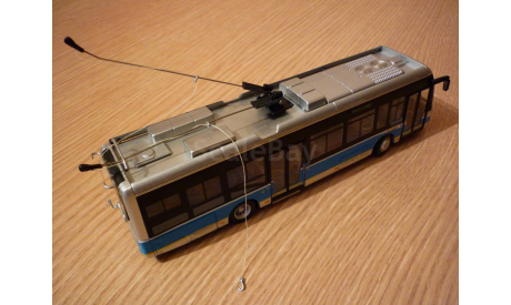 Троллейбус BJD WG120N2, масштабная модель, 1:64, 1/64
