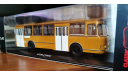 Classicbus  ЛиАЗ 677М охра белые двери., масштабная модель, 1:43, 1/43