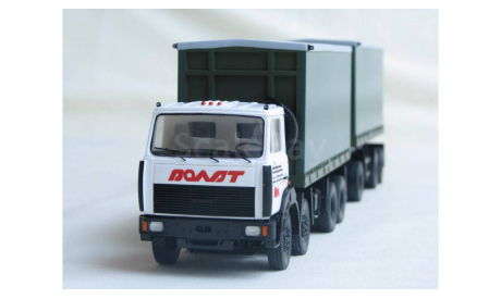 Автопоезд-тюковоз  MЗKT-7321 + MЗKT-80162, масштабная модель, 1:43, 1/43, Vол@t, МЗКТ