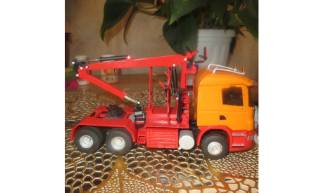 SCANIA R  низкая крыша с полуприцепом, масштабная модель, 1:43, 1/43