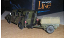 land rover + прицеп, журнальная серия Полицейские машины мира (DeAgostini), 1:43, 1/43