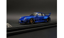 1/43 Porsche 911 993 RWB (Rauh Welt Begriff) Blue - IgnitionModel IG, масштабная модель, Ignition Model, scale43