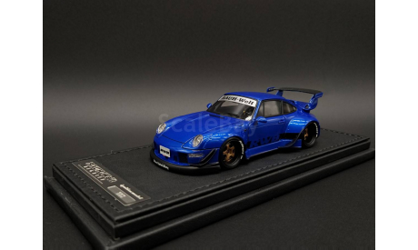 1/43 Porsche 911 993 RWB (Rauh Welt Begriff) Blue - IgnitionModel IG, масштабная модель, Ignition Model, scale43