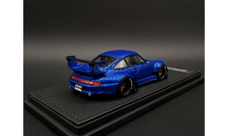 1/43 Porsche 911 993 RWB (Rauh Welt Begriff) Blue - IgnitionModel IG, масштабная модель, Ignition Model, scale43