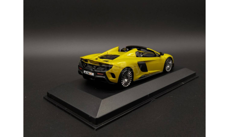 1/43 McLaren 675LT 2016 Solis Yellow - Minichamps, масштабная модель, scale43