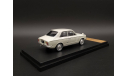 1/43 Toyota Corolla 1100 DX (KE10) 1966 White - Hachette, масштабная модель, 1:43