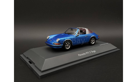 1/43 Porsche 911 (901) S Targa blue metallic - Schuco, масштабная модель, 1:43