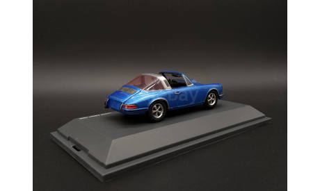 1/43 Porsche 911 (901) S Targa blue metallic - Schuco, масштабная модель, 1:43