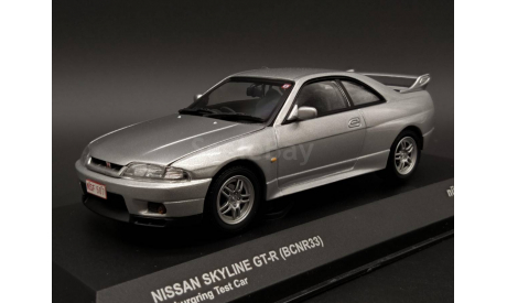 1/43 Nissan Skyline GT-R R33 (BCNR33) NURBURGRING TEST CAR - Kyosho, масштабная модель, scale43