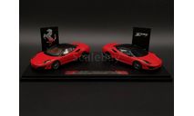 1/43 Ferrari F430 SP1 & F430 SP1 Concept 2008 (300 pcs.) - Red Line (Spark), масштабная модель, scale43