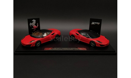 1/43 Ferrari F430 SP1 & F430 SP1 Concept 2008 (300 pcs.) - Red Line (Spark), масштабная модель, scale43