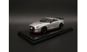 1/43 Nissan GT-R 2014 R35 Nismo N Attack Package Silver - Ebbro, масштабная модель, scale43